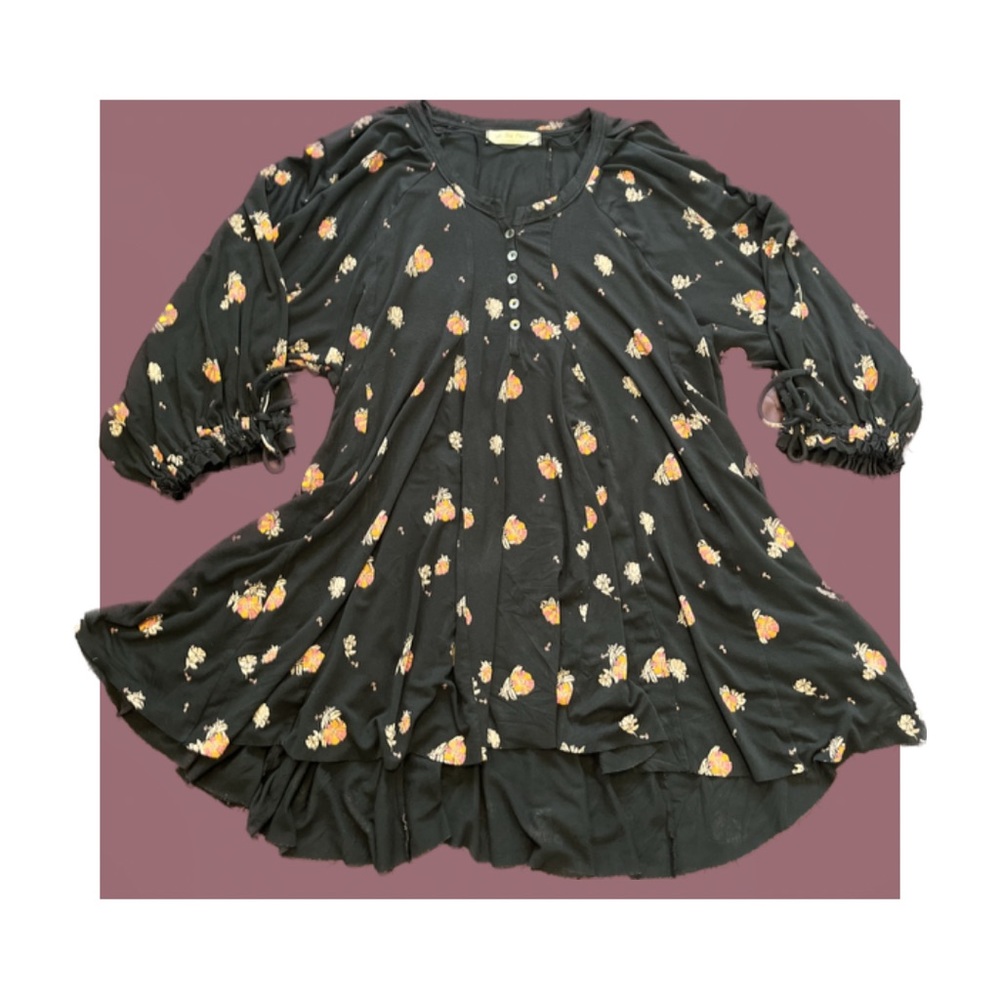 Free People (We the Free) “winter sun” tunic minidress, size small